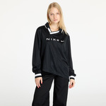 Dres Nike Sportswear Collection Women's Dri-FIT Jacquard Long-Sleeve Jersey Top Black/ Lt Iron Ore/ White L