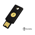 YUBICO varnostni ključ Security Key NFC, FIDO2 U2F, USB-A, črn