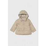 Otroška jakna zippy rjava barva - rjava. Otroški jakna iz kolekcije zippy. Delno podložen model, izdelan iz gladke tkanine. Model iz tkanine, ki je izjemno prijetna na otip.