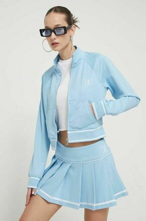 Pulover Juicy Couture ženska - modra. Pulover iz kolekcije Juicy Couture