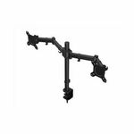Endorfy Atlasovo dvojno držalo za monitorje (Atlas 200) / dvojno / največ 8 kg in 27" na vsaki roki / pivot / VESA