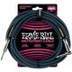 Ernie Ball P06060 Črna-Modra 7,5 m Ravni - Kotni