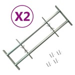 Nastavljive okenske rešetke z 2 prečkama 1000-1500 mm
