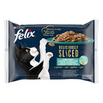 Felix Deliciously Multipack 4x80g losos/ tuna/ trska/ iverka