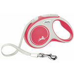 Flexi New Comfort S trak, 5 m, rdeč