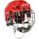 CCM Tacks 210 Combo SR Rdeča S Hokejska čelada
