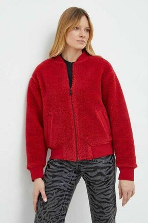 Pulover s primesjo volne Karl Lagerfeld rdeča barva - rdeča. Pulover iz kolekcije Karl Lagerfeld