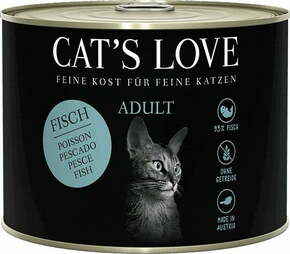 Cat's Love Mokra hrana za mačke "Adult Fish Pure" - 200 g