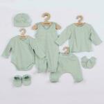 7-delni dojenčkov komplet za porodnišnico New Baby I AM mint 62 (3-6m)