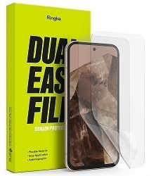 Zaščitna folija za telefon GOOGLE PIXEL 8A Ringke Dual Easy Clear