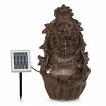 Blumfeldt Löwenstein, stenska fontana, 2 W, solarna črpalka, material: poliresin, 4 bele LED diode, 5 m kabel