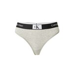 Calvin Klein Underwear Tangice svetlo siva / črna / bela 9205724