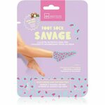 IDC Institute Foot Sock Savage vlažilna maska za noge 1 kos