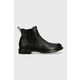 Usnjeni chelsea Charles Footwear James moški, črna barva, James.Boots.Black - črna. Chelsea iz kolekcije Charles Footwear. Model je izdelan iz naravnega usnja. Model z mehkim, oblikovanim vložkom zagotavlja udobje.