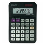 Kalkulator Sharp EL-330FBBK, črn, namizni, osemmestni