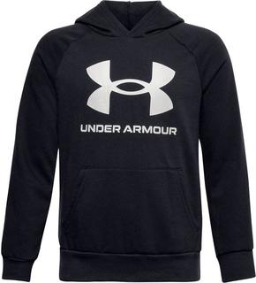 Under Armour Pulover RIVAL FLEECE HOODIE-BLK S