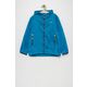 CMP otroška jakna - modra. Jakna iz kolekcije CMP. Lahek model izdelan iz enobarvnega materiala.