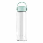 Mentolno zelena steklena steklenica za vodo 540 ml Fuori – Vialli Design
