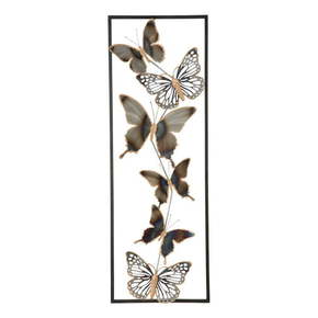 Stenska kovinska dekoracija Mauro Ferretti Butterflies
