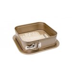 Texell pekač za torto Gold Line TPGL-T243, 24x24x7,9 cm