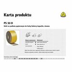 KLINGSPOR PS30D 115mm gr.100 (50mb)