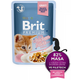 Brit Premium fileji piščanca v želeju, za mačje mladiče, 85 g, 24 kos
