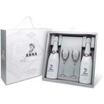 CODORNIU peneče vino 2x Cava Anna + 2 kozarca + GB 0,75 l