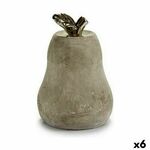 NEW Okrasna Figura Siva Cement Hruška (15 x 20,5 x 15 cm) (6 kosov)