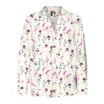 VERO MODA Bluza 'VMJOSIE' svetlo bež / petrol / mauve / svetlo roza 18139514