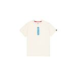 ALPHA INDUSTRIES Majica modra / bela 24148896