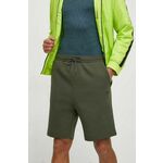 Kratke hlače Boss Green moški, zelena barva - zelena. Kratke hlače iz kolekcije Boss Green. Model izdelan iz pletenine. Model iz izjemno udobne tkanine z visoko vsebnostjo bombaža.