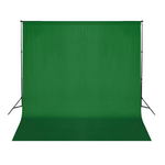 vidaXL Zeleno Platno / Ozadje za Fotografiranje 300 x cm