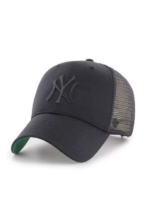 47brand kapa New York Yankees Branson MVP - črna. Kapa s šiltom vrste baseball iz kolekcije 47brand. Model izdelan iz enobarvnega materiala.
