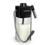 Klarstein Posoda za mleko SteelPresso, praktični pripomočki, 0,55 litra, prozoren