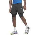 Reebok Strenght 2 in 1 Shorts, Black - S