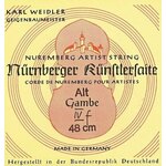Strune za tenorsko violo da gambo Kuenstler Nürnberger - E x-struna