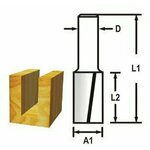 MAKITA Rezkar za utore 2 stebla rezilnega roba 8 mm, 8x19x51 mm D-47525