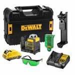 DeWalt Linearni laser 2-Linear 10.8V 1X2.0Ah Li-Ion zeleni žarek 35M Dce0811D1G