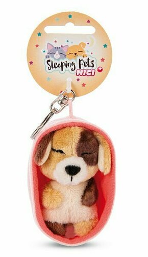 NICI obesek za ključe Sleeping dog 8 cm tricolor