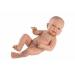 Llorens 73801 NEW BORN BOY - realističen dojenček s polnim ohišjem iz vinila - 40 cm
