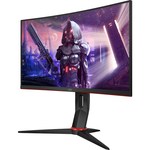 AOC C24G2U/BK monitor, VA, 23.8", 16:9, 1920x1080, 165Hz, pivot, HDMI, DVI, Display port, VGA (D-Sub), USB
