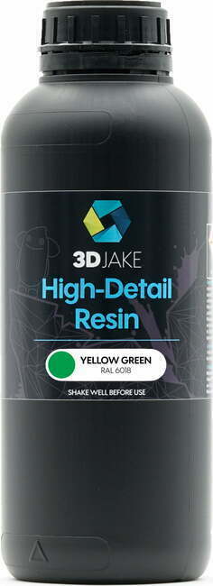 3DJAKE Resin 8K High-Detail rumeno zelena - 1.000 g