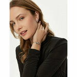 Komplet zapestnica in uhani Guess JUBS05 075JW Srebrna