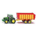 SIKU pretisni omot - John Deere 7530 s prikolico za silažo