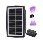 Verkgroup Solarna 1500mAH LED RGB dekorativna fasadna svetilka senzor mraka