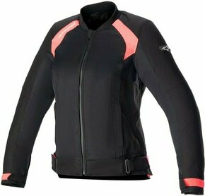 Alpinestars Eloise V2 Women's Air Jacket Black/Diva Pink L Tekstilna jakna