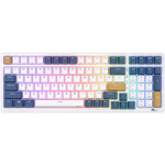 ROYAL KLUDGE Mehanska tipkovnica RK98 RGB, rdeče stikalo (modro)