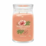 Yankee Candle Aromatična sveča Signature veliki kozarec Tropica l Breeze 567 g