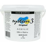 Daler Rowney System3 Akrilna barva Mars Black 2,25 L 1 kos