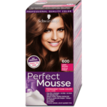 Schwarzkopf Perfect Mousse barva za lase, 600 svetlo rjava